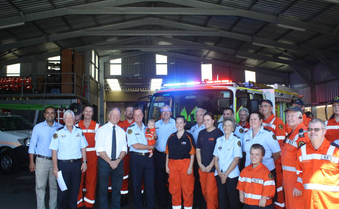 New truck and tiny recruit for Coffs SES