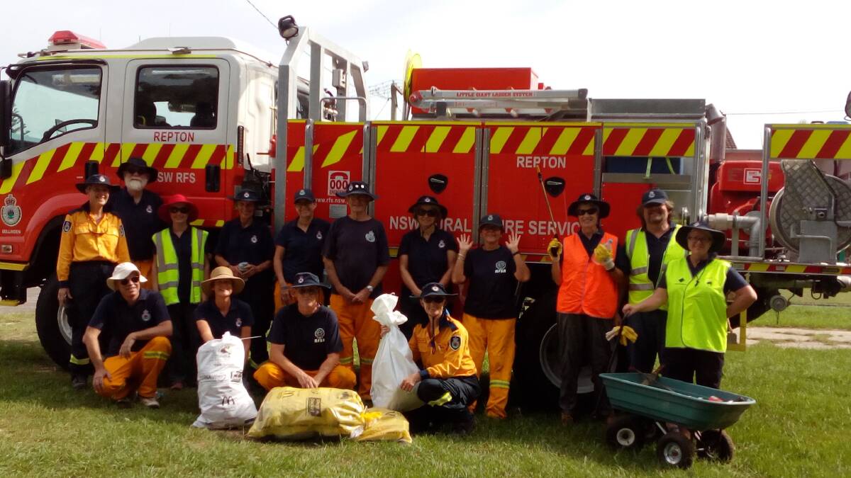 COMMUNITY GROUP OF THE MONTH: April's community group is The Repton Rural Fire Brigade. They will be at the gates collecting donations and raffling off a trailer load of firewood at A-gate tomorrow (21st).