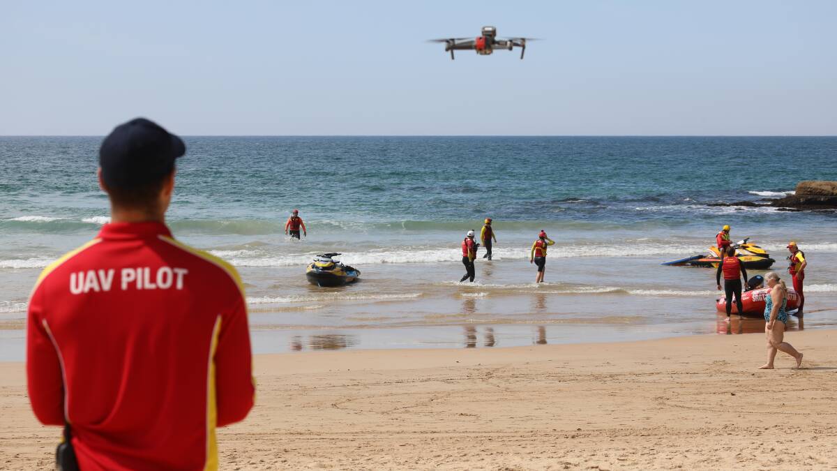 Drone pilot training offer for 'dry' surf lifesavers