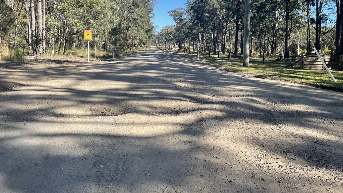 Spooners Avenue has topped the list for priority road sealing works . Picture by Ellie Chamberlain 