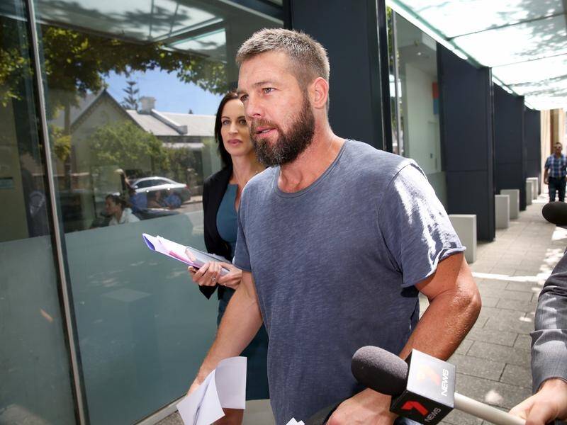 Former AFL player Ben Cousins has faced a Perth court over an alleged family violence incident.