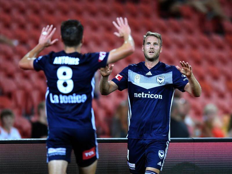 Swedish striker Ola Toivonen will miss Melbourne Victory's A-League trip to New Zealand.