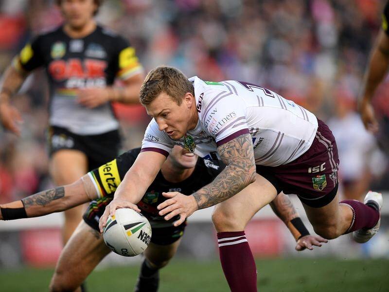 Trent Hodkinson can still see himself back in the Manly No.6 jersey.