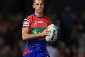 Newcastle have named David Armstrong (pictured) to replace the injured Kalyn Ponga. (Mark Evans/AAP PHOTOS)