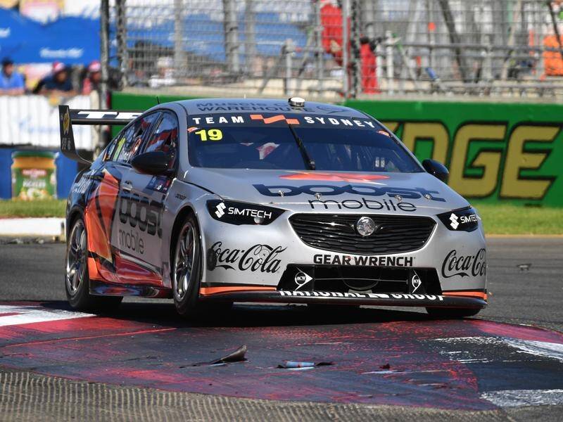 James Courtney driving for Team Sydney at the Adelaide 500. He has now left the team.