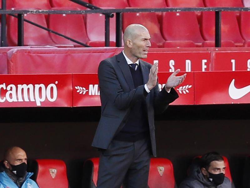 Real Madrid coach Zinedine Zidane was relieved to see his side earn a vital win at Sevilla.