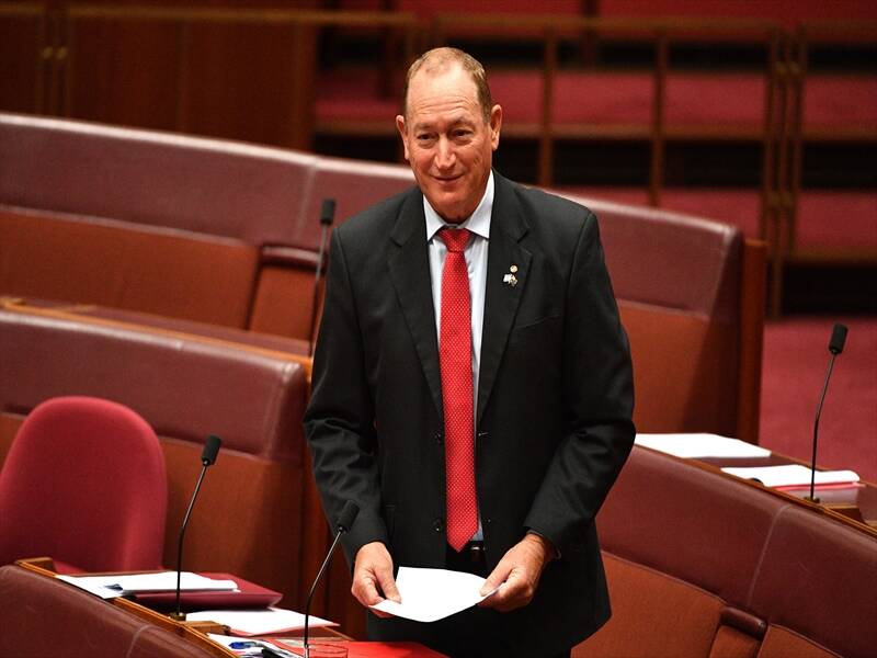 A bill by Senator Fraser Anning to end non-white immigration has been defeated.
