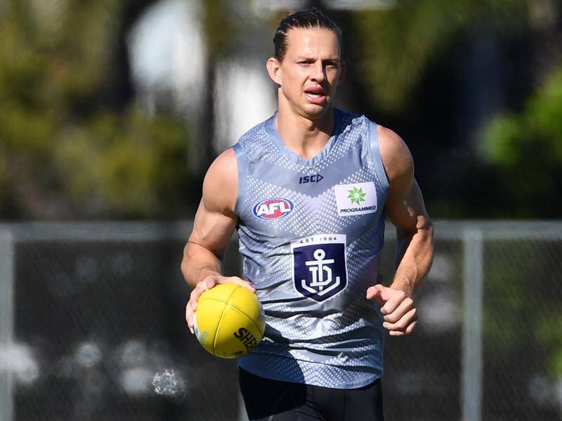Dockers captain Nat Fyfe will face St Kilda on Saturday should he get through the week's training.