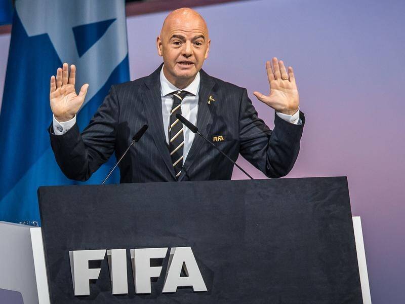 "People's health is more important that football," says FIFA boss Gianni Infantino.