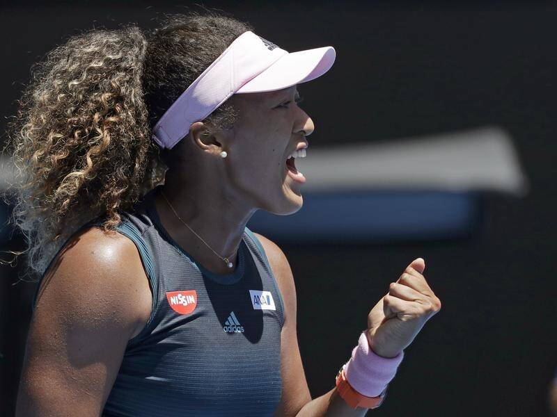 An elated Naomi Osaka is through to the Australian Open fourth round.