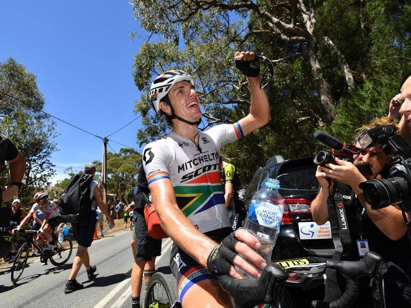 Cyclist Daryl Impey is the first back-to-back champion in the Tour Down Under's 21-year history.