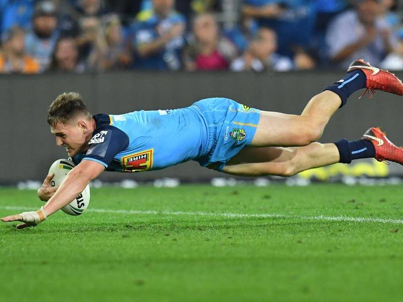 AJ Brimson may not be fit for the Titans' first NRL match on March 17.