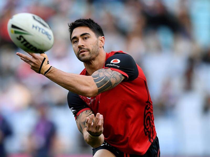 Shaun Johnson is one of a number of NRL stars coming off contract at the end of the 2019 NRL season.