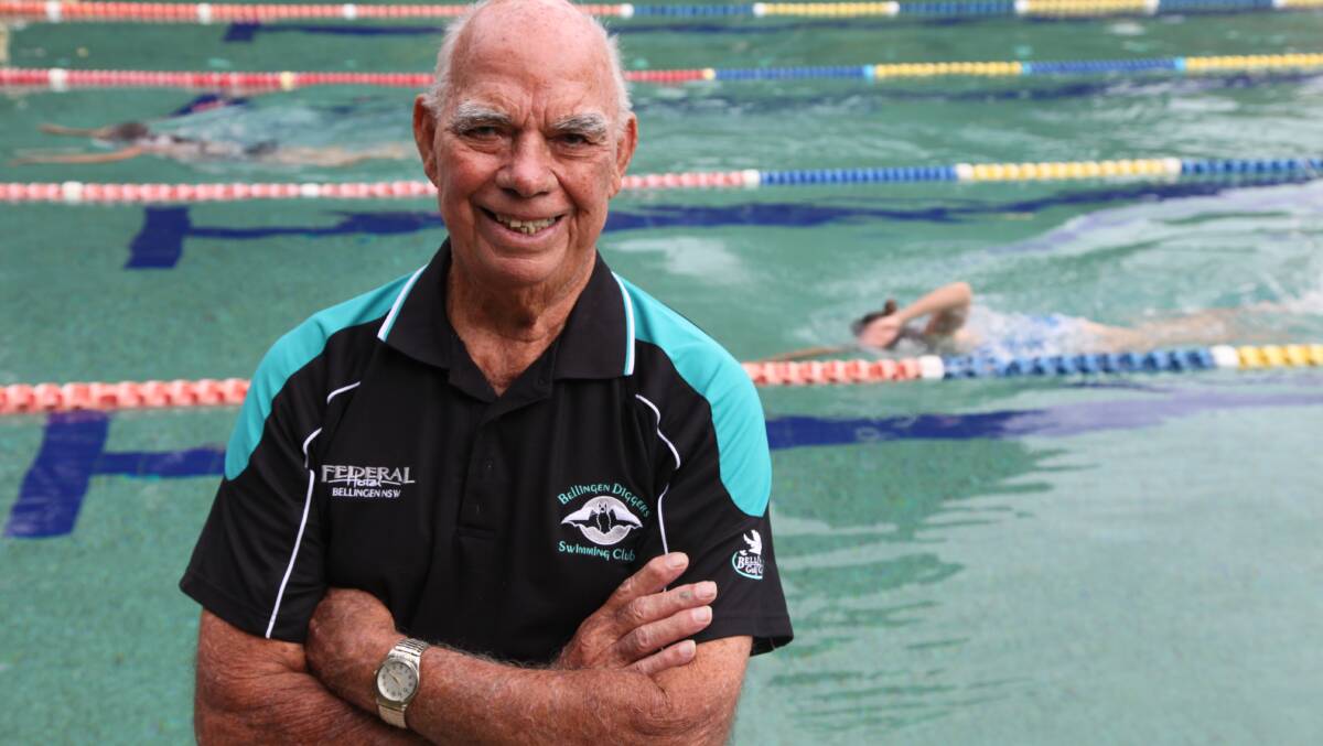 Rob Anderson, a keen swimmer and Flickerfest star