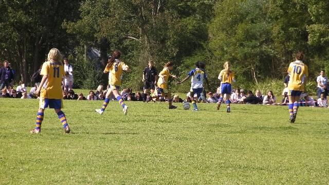 Action from the BHS v Trinity College match. 
